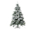 Vianočný stromček s LED v zasneženom vzhľade, veľký