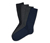 Ponožky z vlny merino, 4 páry, čierne, tmavomodré, antracitové a sivé