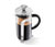 Kanvica french press s piestom a filtrom 300 ml, strieborná