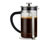 Kanvica french press s piestom a filtrom 800 ml, strieborná