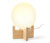 Guľové svietidlo LED s dreveným stojanom