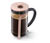 Kanvica french press 800 ml, metalická ružová
