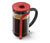 Kanvica french press 800 ml, červená