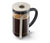 Kanvica french press s piestom 800 ml, vo farbe šampanského