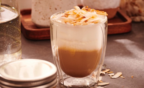 Honey Coconut Café au Lait