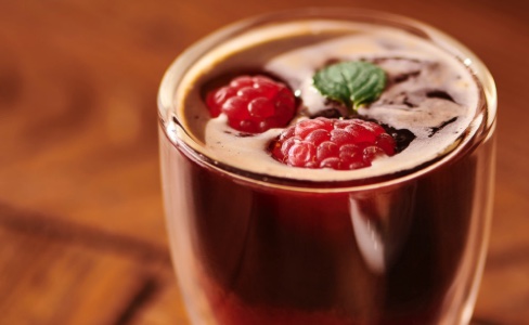 Iced Raspberry Espresso