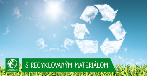 S recyklovaným materiálom
