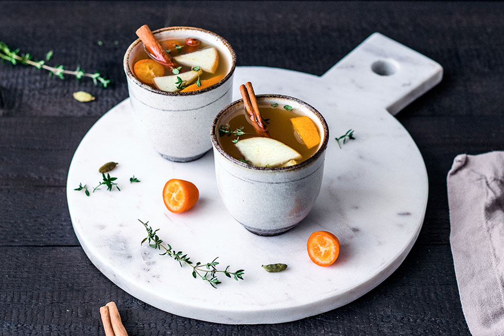 Recept na jablkovo-škoricové varené víno