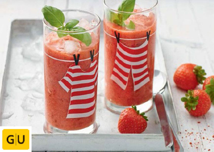 Jahodovo-paradajkové smoothie