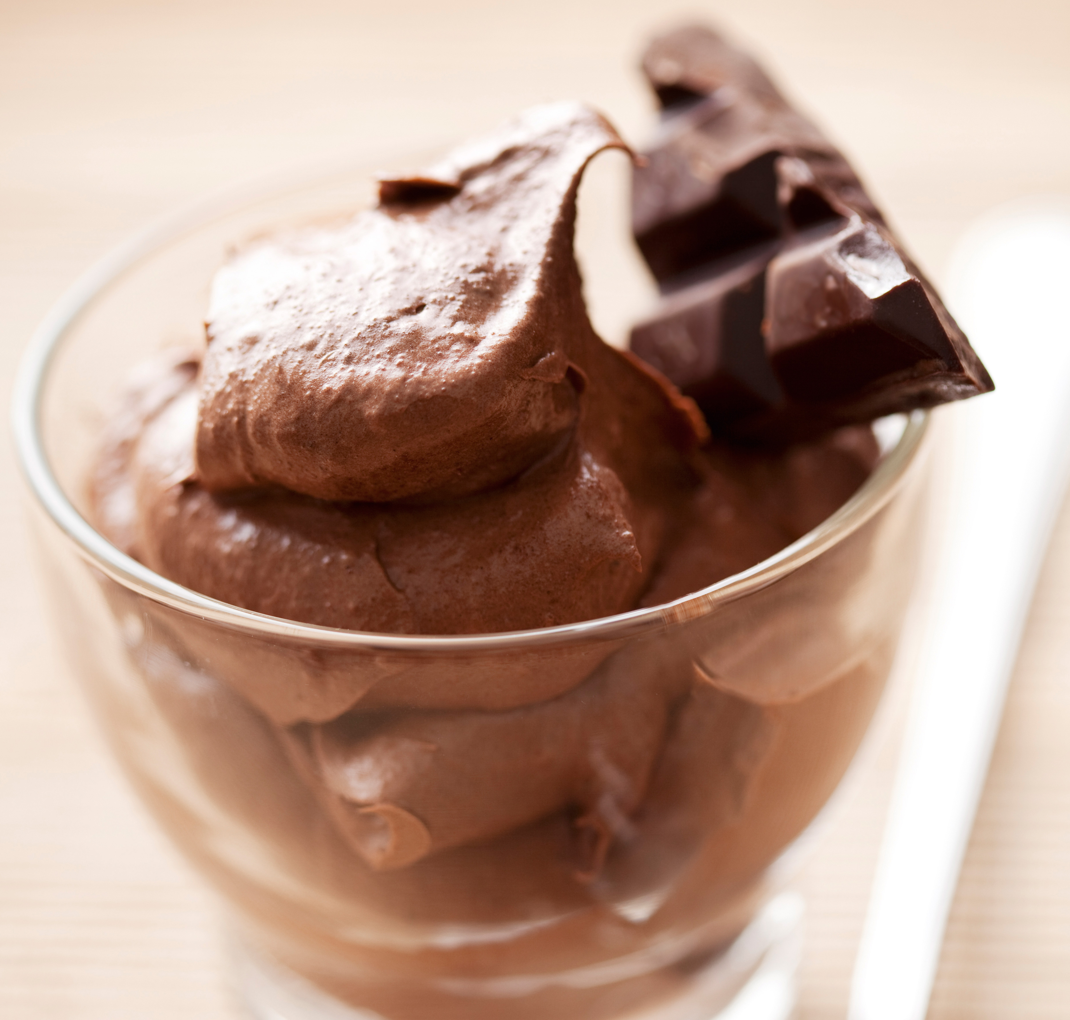 Dezert: Mousse au Chocolat à l´Espresso